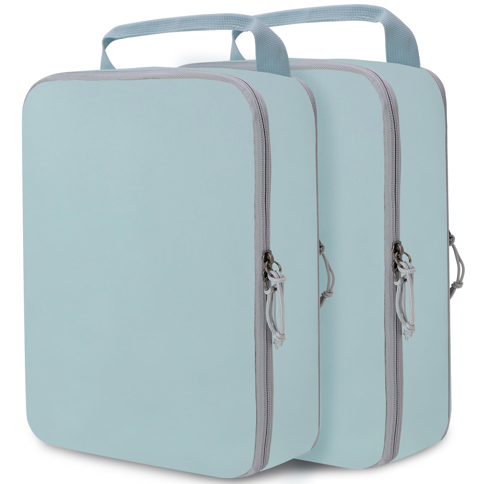 2 Set Extra Large Compression Packing Cubes for Travel Blue HRS07
