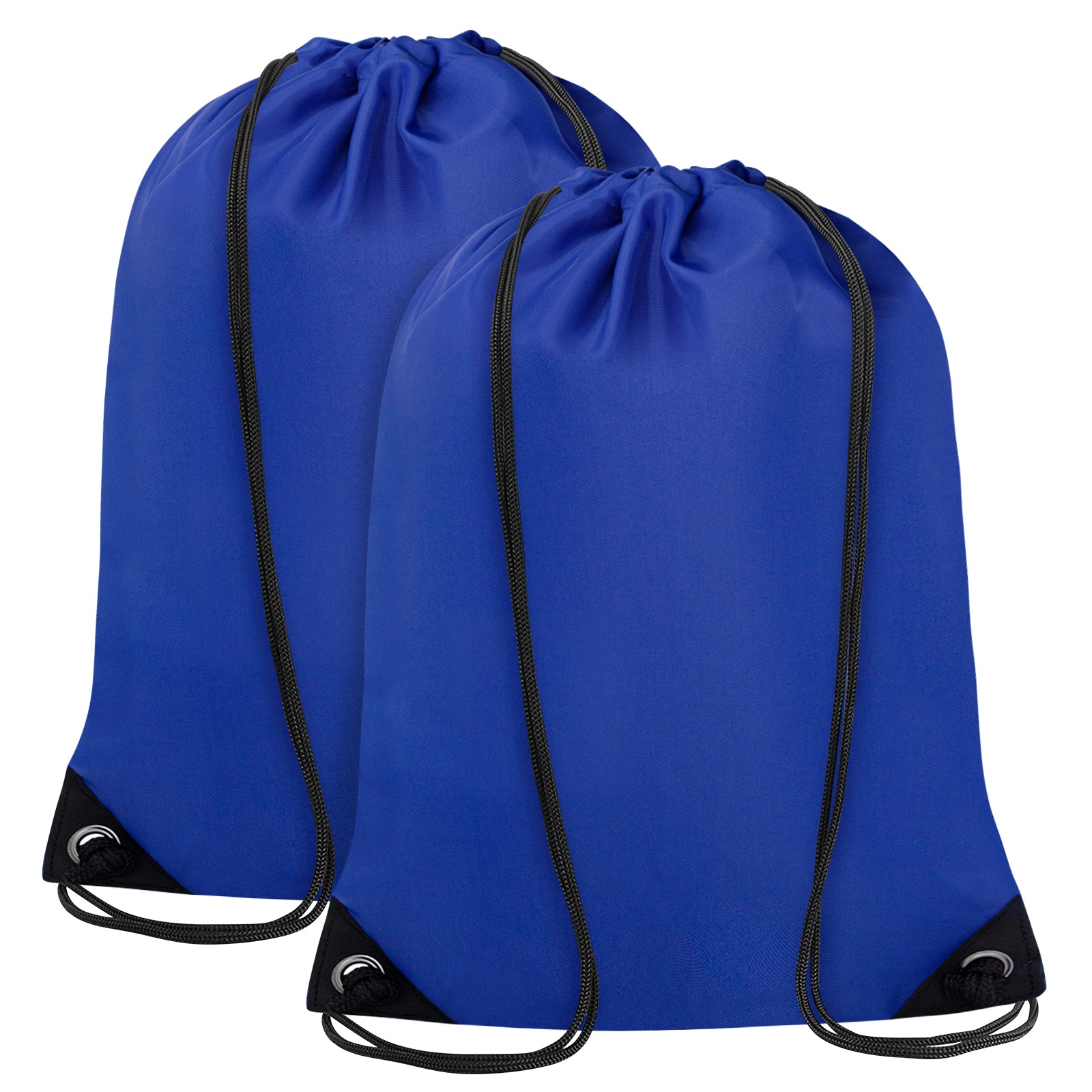 2PCS Drawstring Bags Bulk, String Backpack Ocean Blue HRS10