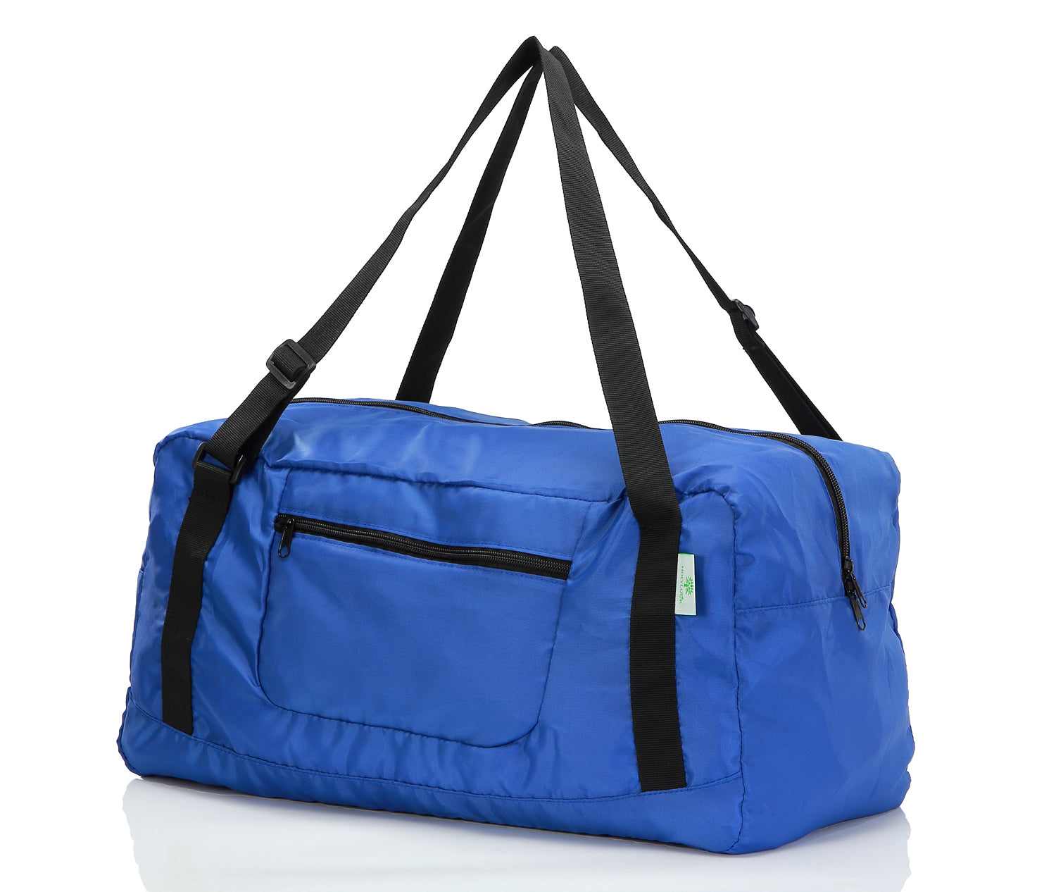 Foldable Travel Duffel Bag For Women & Men Luggage Great for Gym (Blue) HLC008