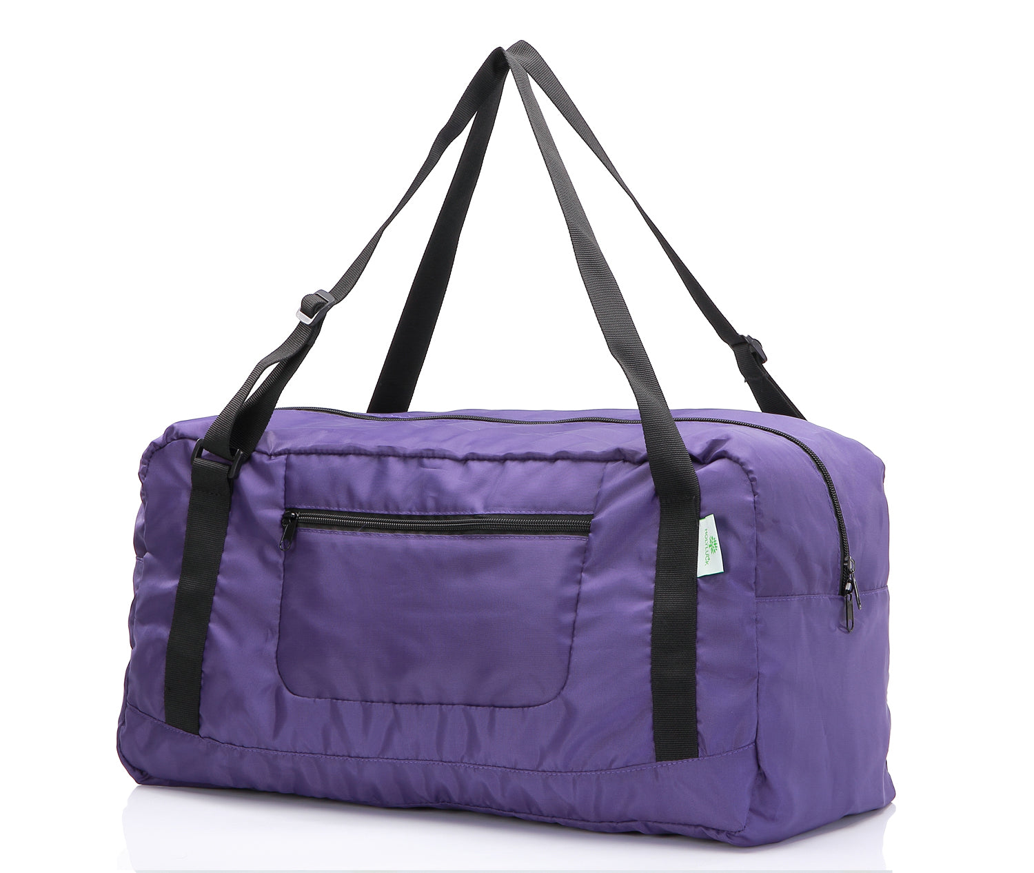 Foldable Travel Duffel Bag For Women & Men Luggage Great for Gym (Purple) HLC008