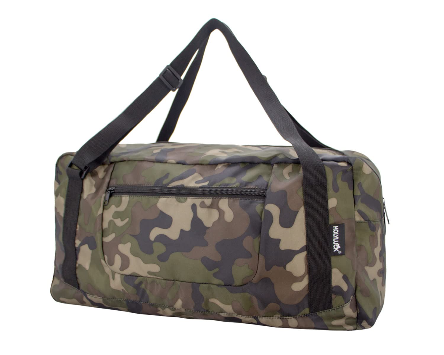Foldable Travel Duffel Bag For Women & Men Luggage Great for Gym (jungle camo) HLC008