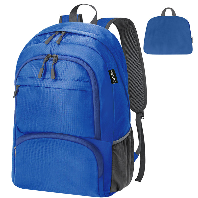 20L lightweight packable Hiking Daypack Foldable Backpack HLC410 Blue