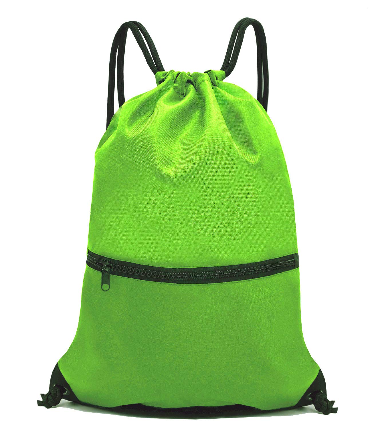 HOLYLUCK Drawstring Backpack Bag Sport Gym Sackpack Green HLC001