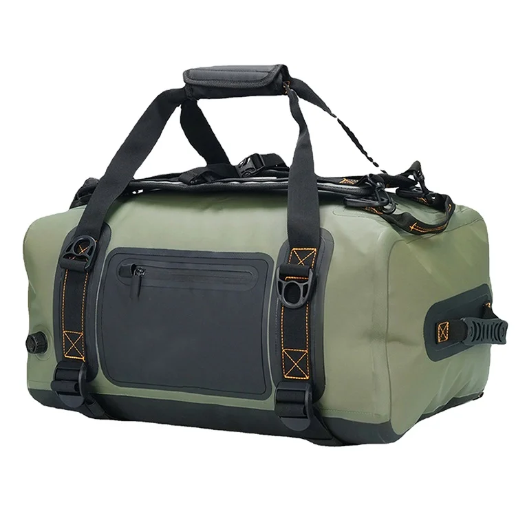 40l 60l 80l Custom Tarpaulin Waterproof Sports Large Weekender Duffle Dry Bag for Motorcycle Boating