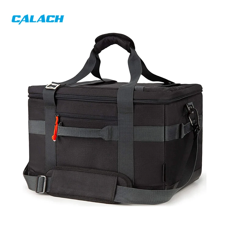 600d Polyester Tote Custom Food Delivery Bags Insulated Lunch Cooler Thermal Bag for Women Men