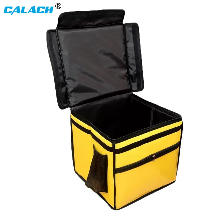 Calach Large 36 L Most Popular Fully Foldable Bike Pickup Single Compartment Insulated Thermal Food Delivery Backpack