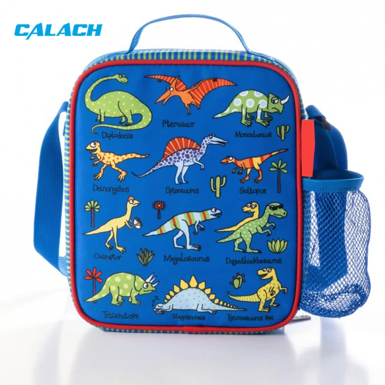 Camping Waterproof Large Capacity Cooler Kid School Cartoon Thermal Lunch Box Picnic Bags with Handle