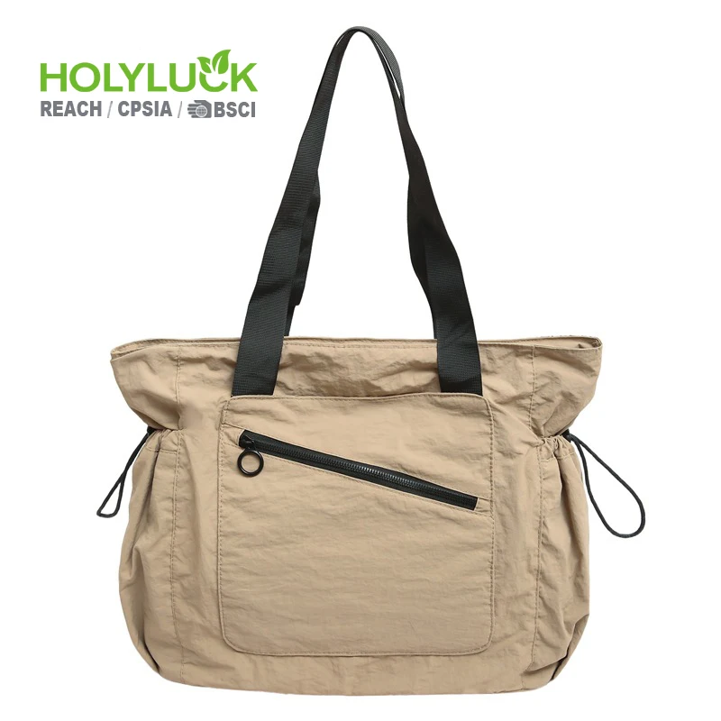 Casual Large Capacity Simple Nylon Shoulder Bags Fashionable Ladies Water-resistant Large-capacity Crossbody Bag