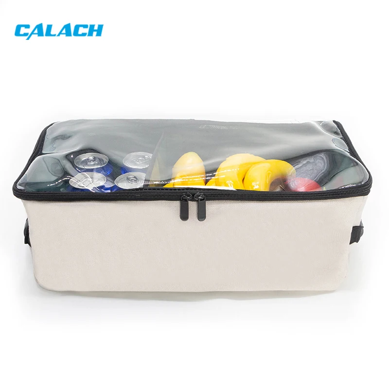 China Manufacturer Custom Outdoor Rotproof Camping Storage Bag Camp clear Top Canvas Drawer Bag