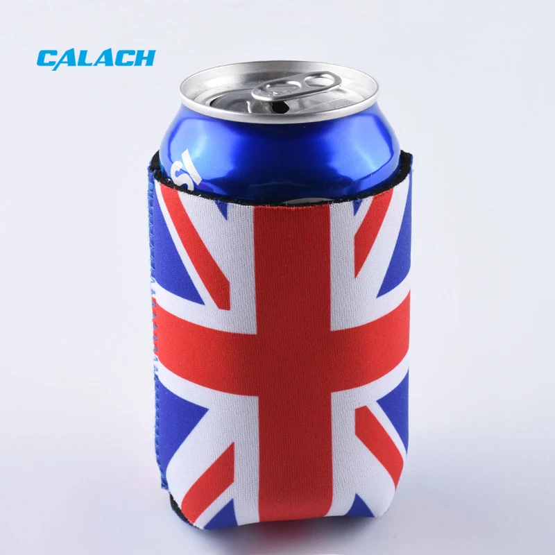 Custom 3mm 5mm Foam Stubby Holder With Logo Slim Bottle Beer Blank Holder Sleeve Insulated Neoprene Sublimation Can Cooler