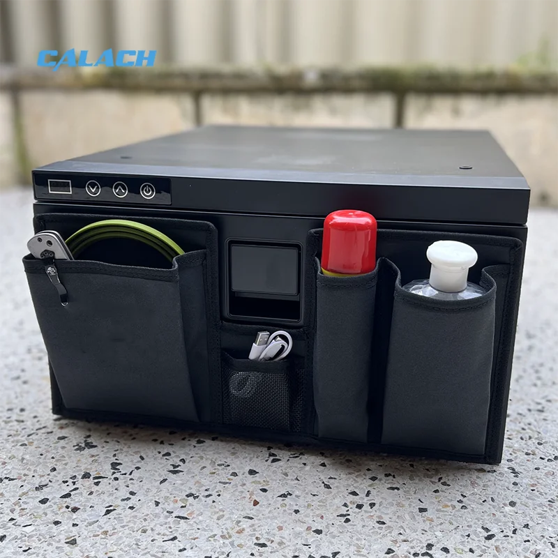 Custom 4wd Offroad Canvas Storage Vehicle Drawer Fridge Freezer Organizer Upright 4wd Fridge Storage Bag