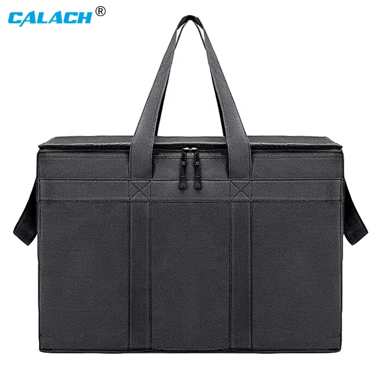 Custom Cooler Hand Take Thermal Bag Insulated Promotional Pizza Food Delivery Cooler Bags for Grocery Delivery