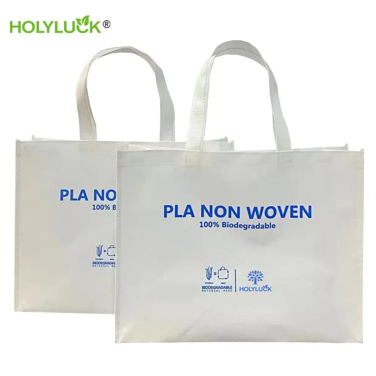 100% Biodegradable Pla Corn Anti Bacteria Pla Shopping Bag