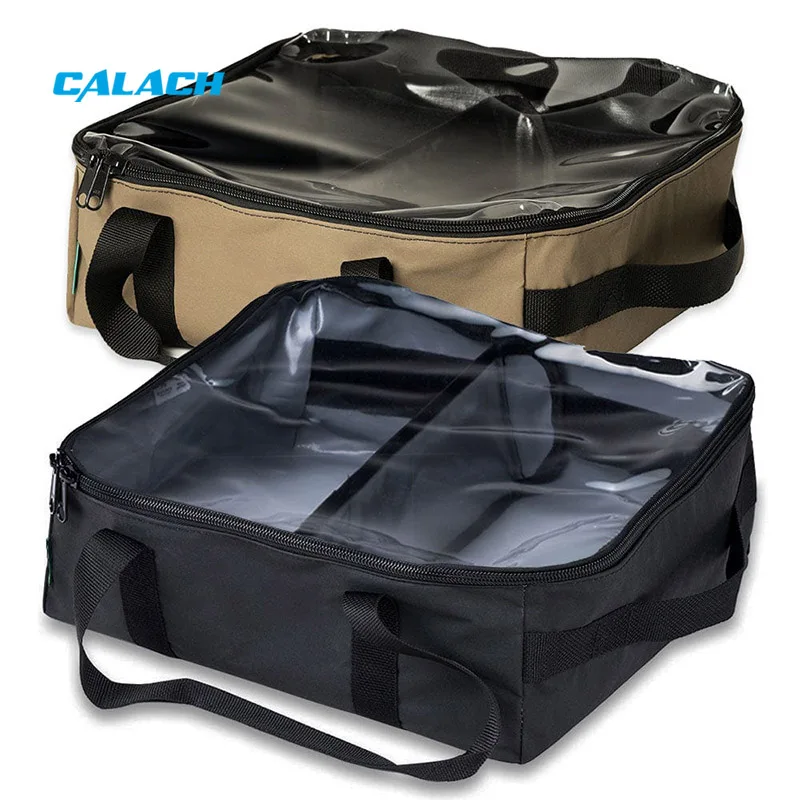 Custom Outdoor 4wd Cargo Organizer Box 4x4 Drawer Bag clear Top Camping Canvas Storage Bag