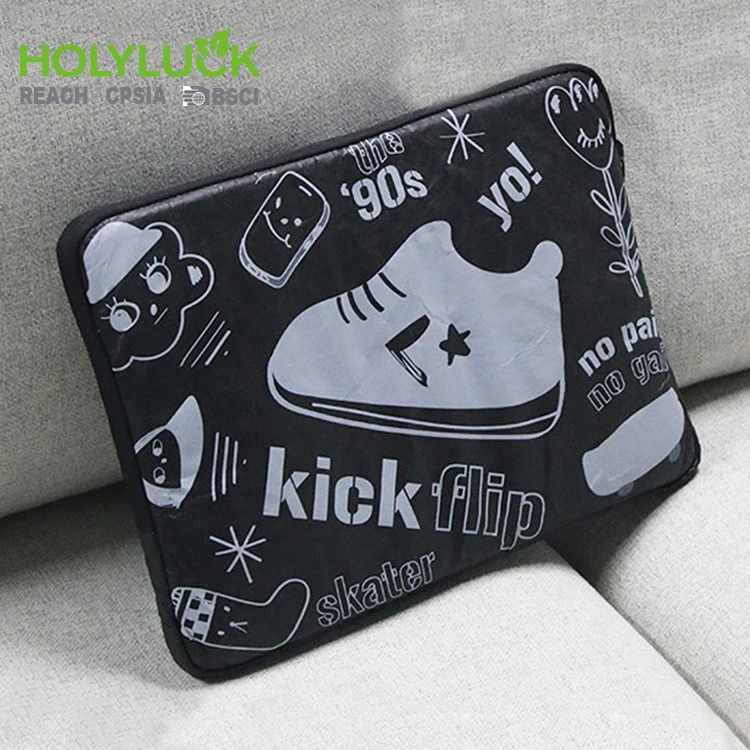 Factory Bsci Tyvek Eco-friendly Material Waterproof Laptop Bag Carrying Tyvek Laptop Sleeve case for Travel Outdoor