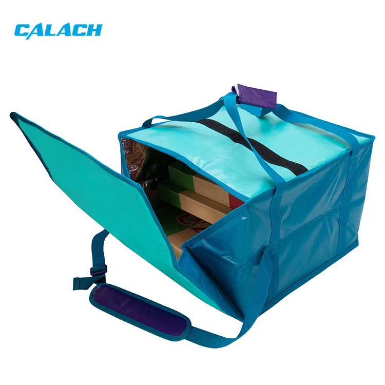 Foldable Insulated Catering Carrier Hot Pizza Delivery Bags Soft Food Insulation Bag to Keep Food Hot Pizzabag