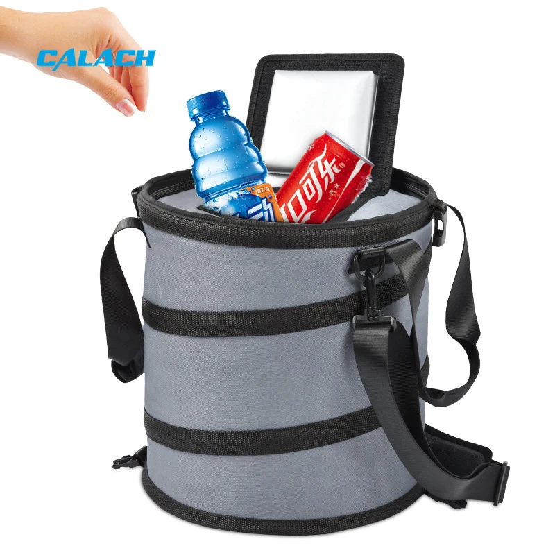High Quality Custom Logo Pop up Portable Lightweight Guarantee Polyester Golf Cooler Bag