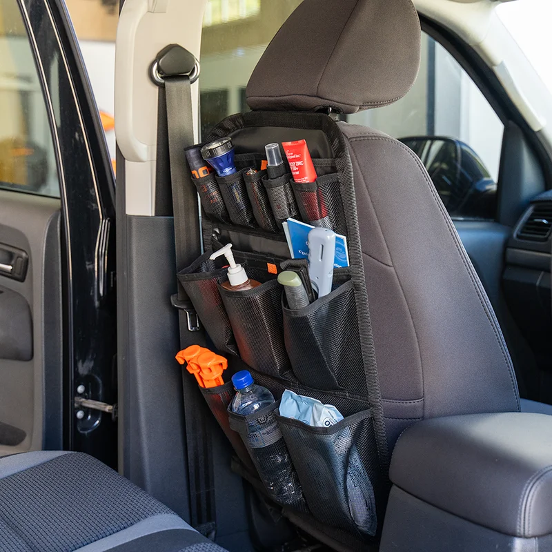 Hot Waterproof Multifunctional Car Backseat Organiser Car Back Seat Organizer with Pockets