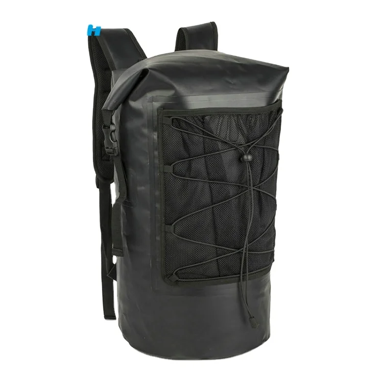 Larger Capacity 500D PVC Tarpaulin Travel Bag Waterproof Dry Bag Waterproof Backpack for Mountaineering and Camping