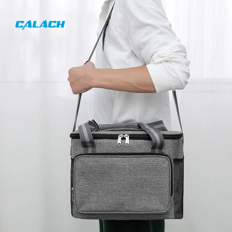 Oem/odm Factory Portable Oxford Picnic Insulated Thermal Cooler Lunch Bag for Picnic