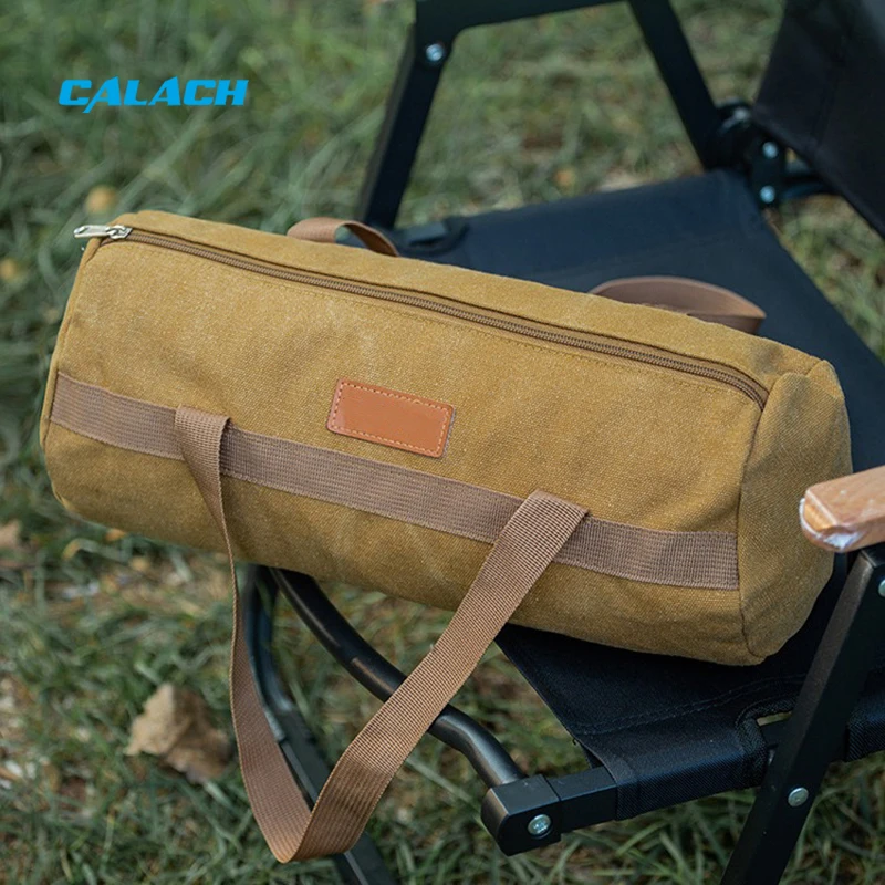 Outdoor Camping Camping Picnic Waterproof Oxford Strong Portable Ground Nail Hammer Cylinder Hand Tent Rope Storage Bag