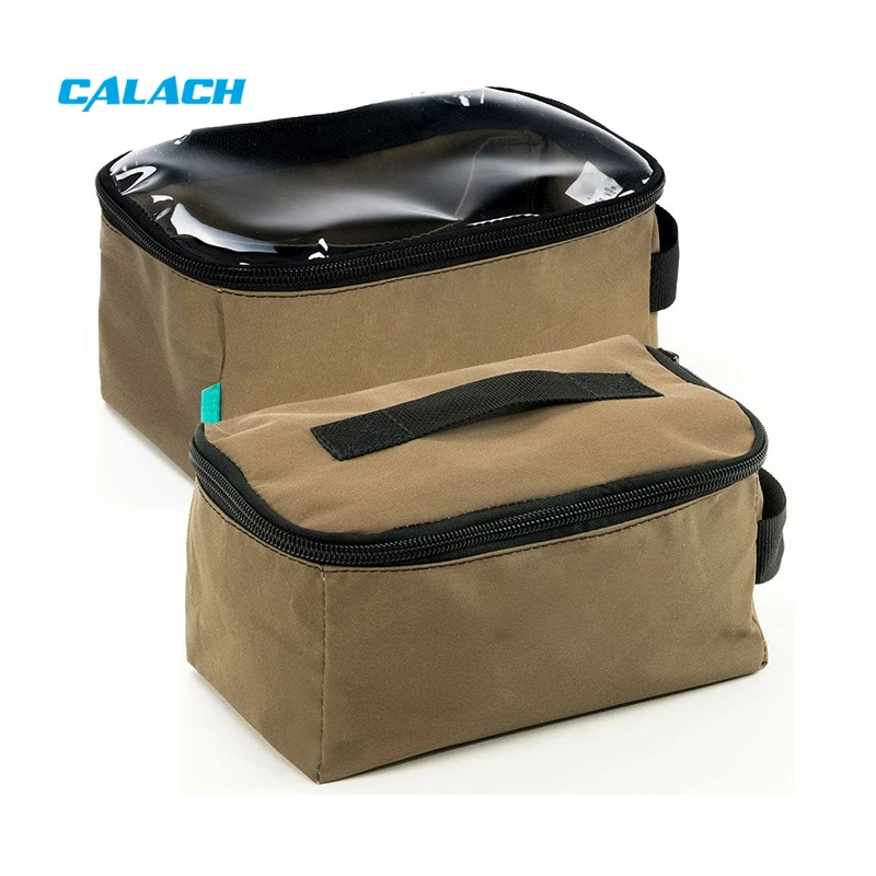 Outdoor clear Top Camping Storage Bag Camping Pouch Organize Gas tank and Cookware Storage case for Camping