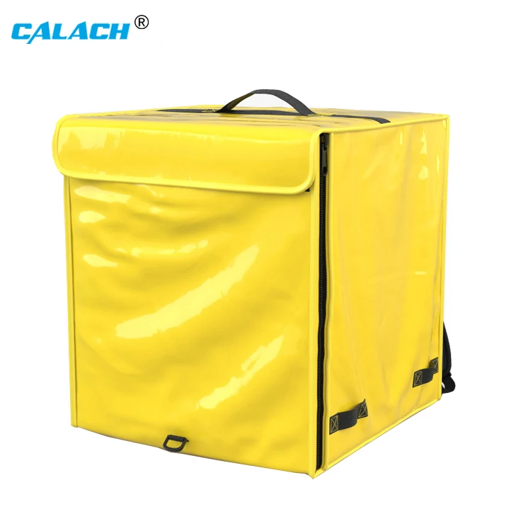 Professional Factory Production Convient Double Deck Thermal Food Delivery Cooler Bag Backpack