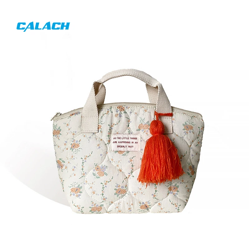 Quilted Bento Bags Lunch Insulated Bags Mummy Outside Picnic Insulated Lunch Bags Quilted Tote