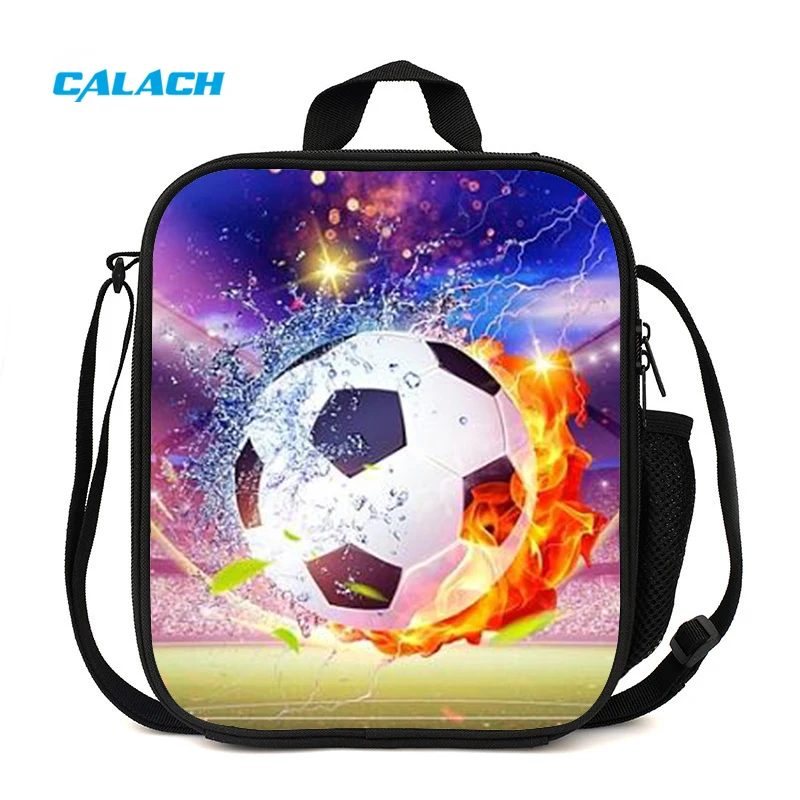Reusable Portable Picnic Bag Water Proof Food Cooler Bag Lightweight Cartoon School Kids Insulated Lunch Bag for Lunch Box
