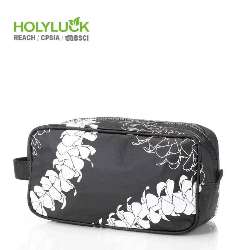 Small Makeup Tear Resistant Bag Aloha Waterproof Pouch Tyvek Cosmetic Lightweight Folding Storage Dopp Kit Bag