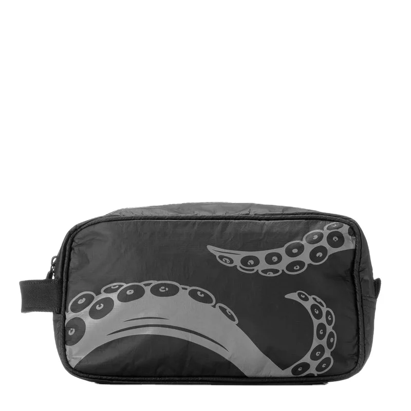 Tear Resistant Waterproof Men Lightweight Custom logo Tentacle Print Dopp Kit Tyvek Cosmetic Makeup Bag Dupont Tyvek Pouch