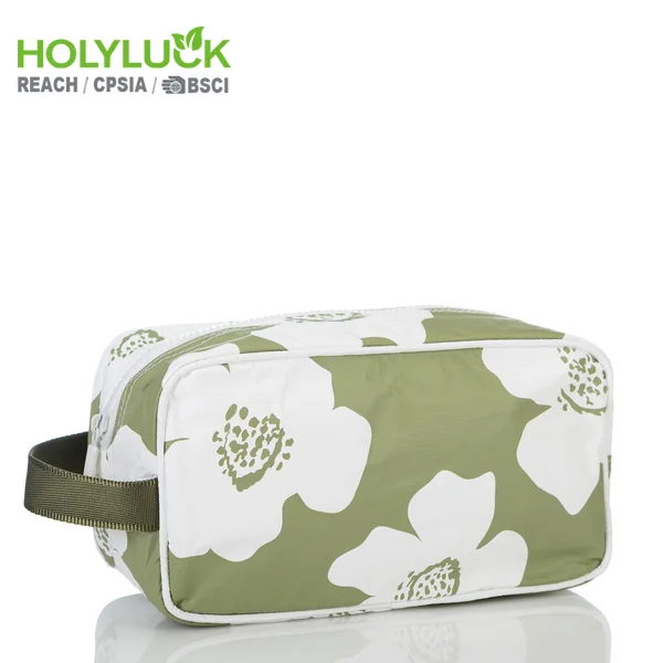 Travel Outdoor Customized Lightweight Black Travel Bag Set Makeup Dupont Pouches Tyvek Cosmetic Bag Dopp Kit