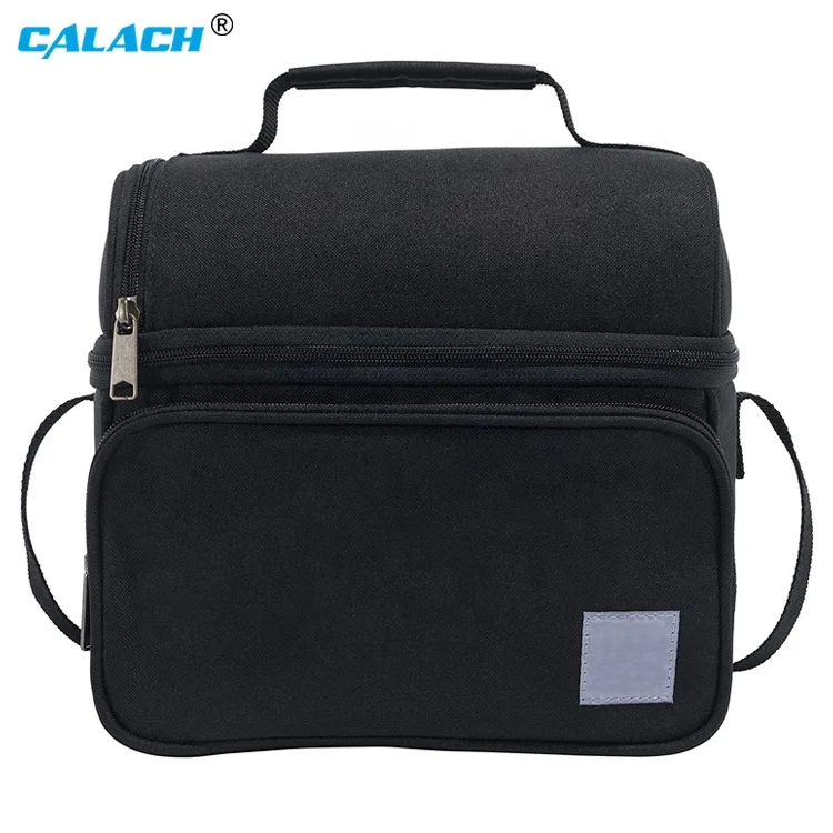 Water Proof Portable Thermal Polyester Cooling Beer Cooler Bags Simple Plumbers Lunch Cooler Tote Expandable Lunch Bag Kids