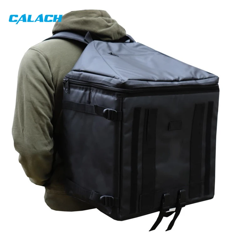 Waterproof Custom logo Thermal Delivery Pizza Thermal Cooler Box 32l Food Deliver Deliveroo Carry Tote Bag