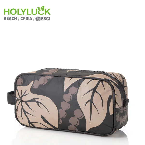 Waterproof Make up Organizer Custom Aloha Collection Tyvek Pouch Cosmetic Bags Toiletry Dopp Kit Traveler Tyvek Material Bag