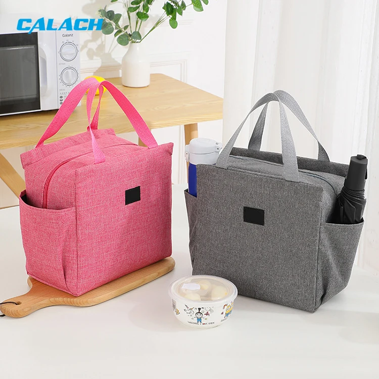 Waterproof Reusable Women and Men Customizable Insulated Food Containers Lunch Bag for Office Picnic School