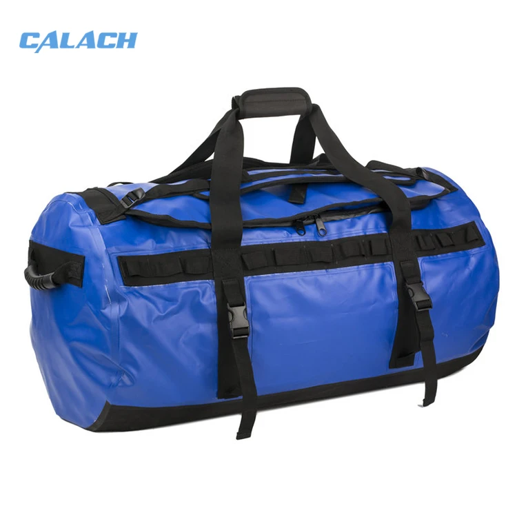 Wholesale Direct Sale Sports Fitness Travel Swimming Waterproof Duffel Dry Bag 500d Pvc Tarpaulin 60L Backpack Gym Bag