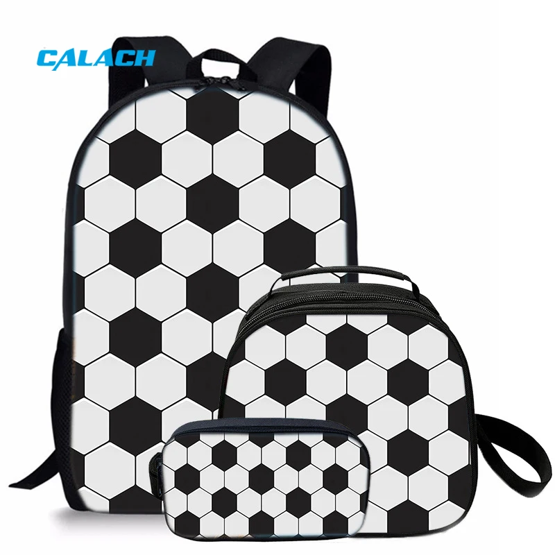 Wholesale School Students 3-in-1 Set Waterproof Backpack Polyester Lined Computer Bag for Girls 14 Inches