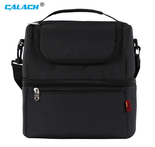Wholesale Thermal Insulated Lunch Bag Tote Custom Can Shoulder Cooler Bag for Picnic and Camping