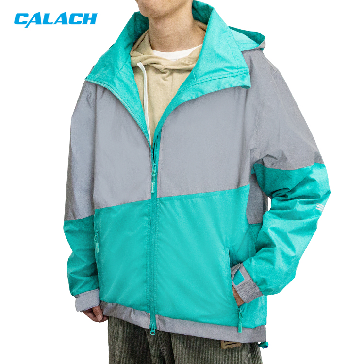 Custom Design Printing Logo Rider Work Wear Pink Uniform Zipper Polyester Breathable Food Delivery Jacket