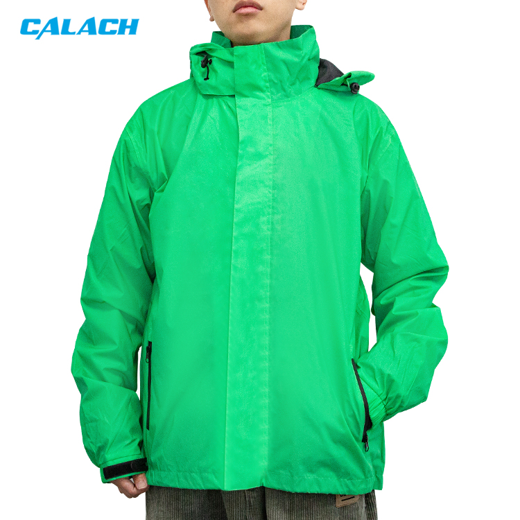 Motorbike Food Delivery Cycling Men Waterproof Rain Windbreaker Reflective Jacket