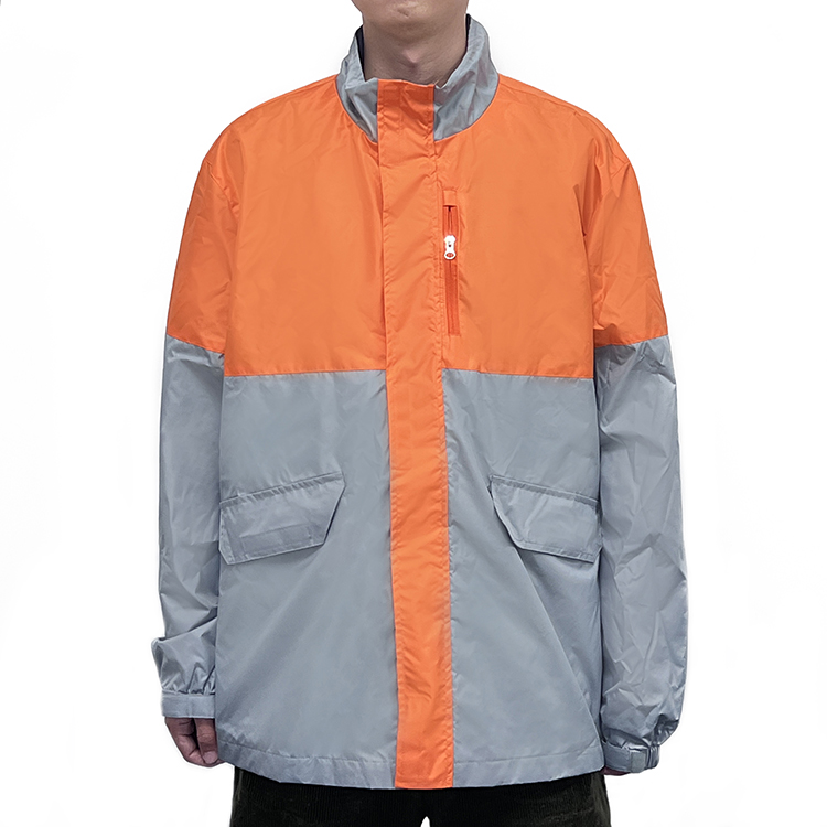 Food Delivery Uniforms Raincoats Man Waterproof Windproof Fast Food Rider Cycling Delivery Jacket